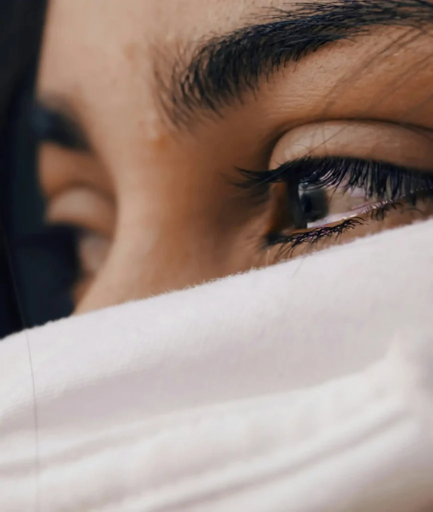 Trauma sad eyes close up louis galvez I8gQVrDcXzY unsplash